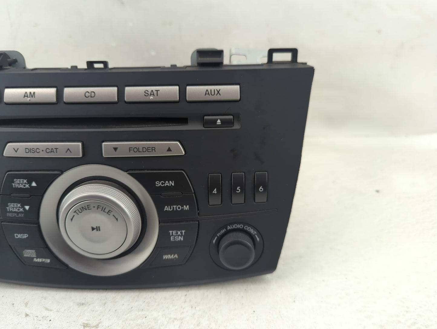 2011-2011 Mazda 3 Radio Control Panel - Oemusedautoparts1.com