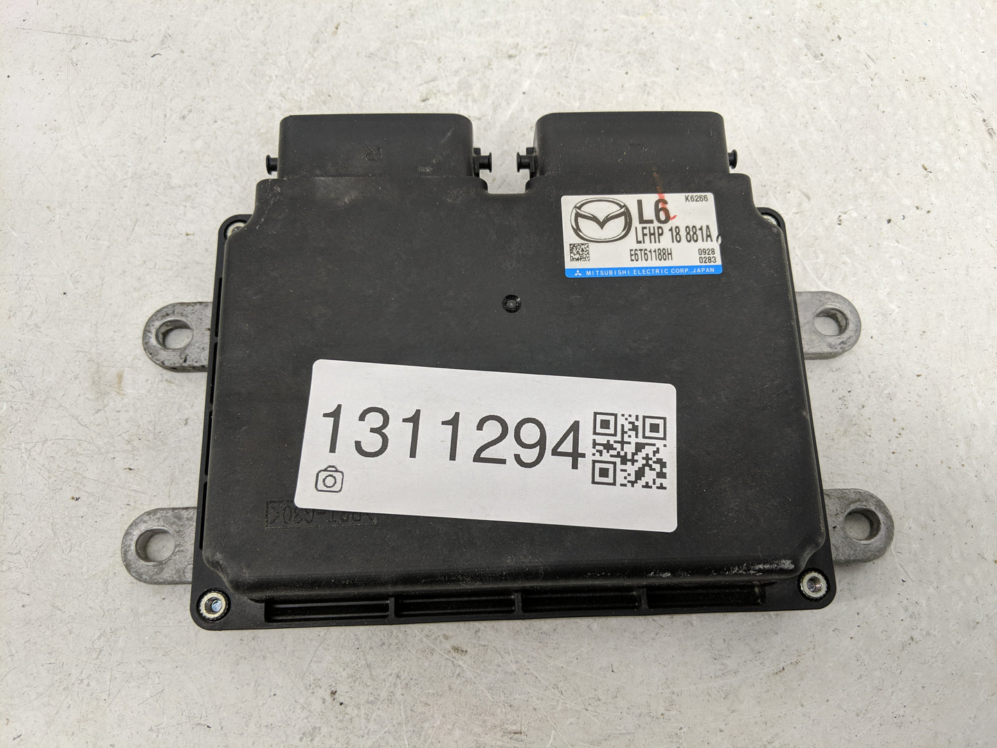 2011 Mazda 3 PCM Engine Control Computer ECU ECM PCU OEM P/N:E6T61188H Fits OEM Used Auto Parts - Oemusedautoparts1.com