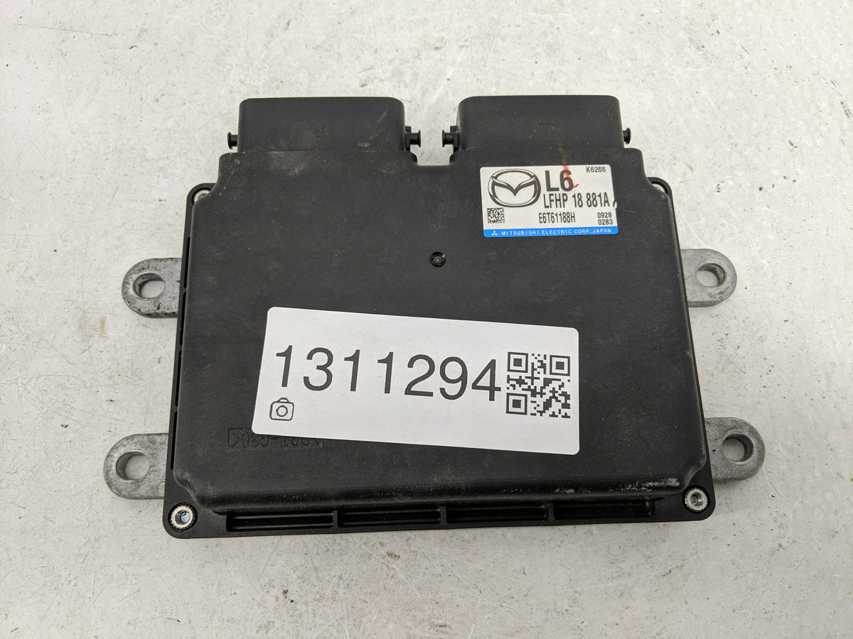 2011 Mazda 3 PCM Engine Control Computer ECU ECM PCU OEM P/N:E6T61188H OEM Used Auto Parts - Oemusedautoparts1.com