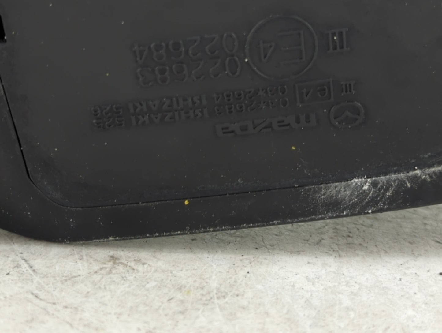 2010-2013 Mazda 3 Driver Side View Mirror - Left Door Mirror OEM Used - Oemusedautoparts1.com