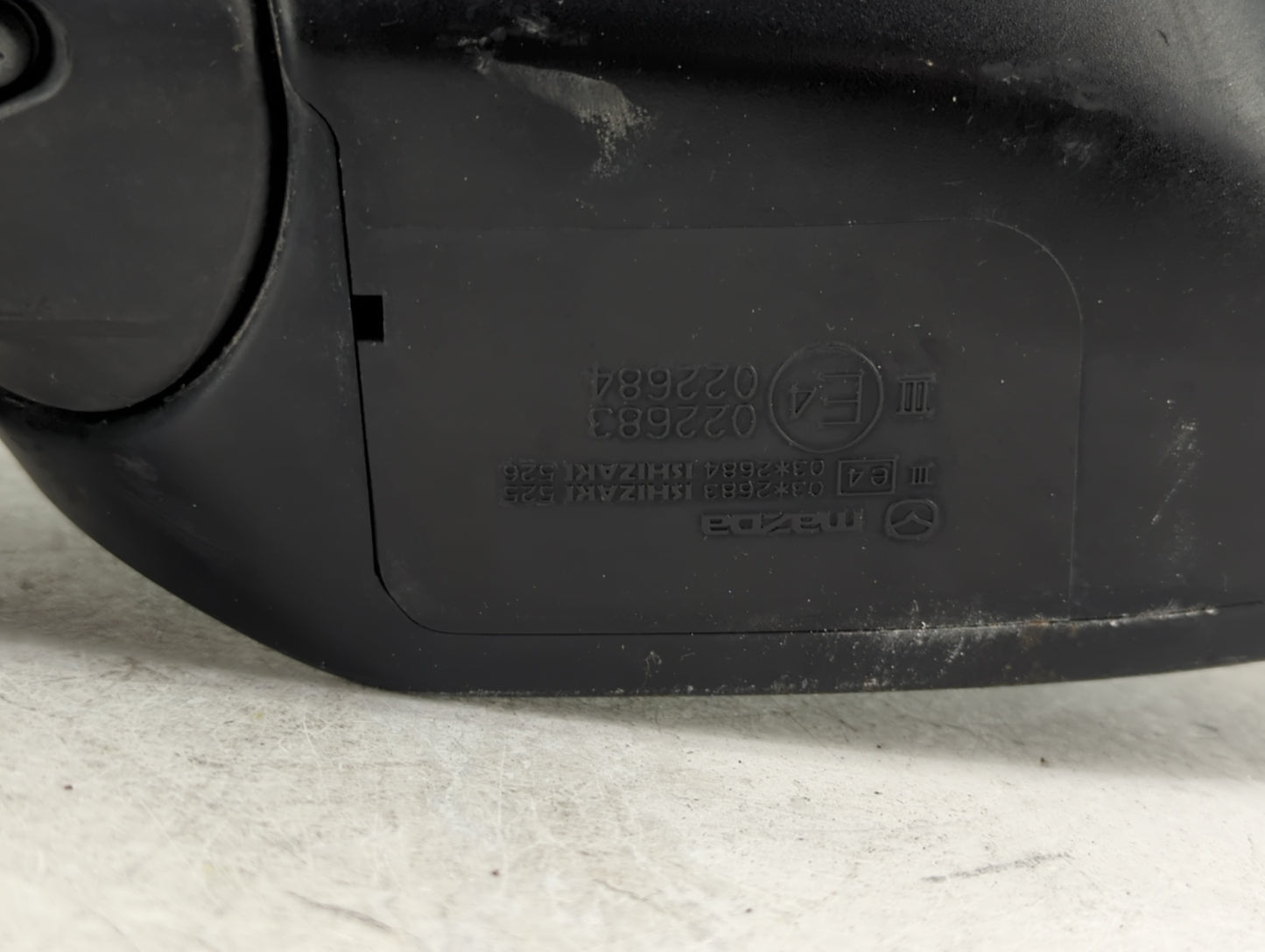 2010-2013 Mazda 3 Driver Side View Mirror - Left Door Mirror OEM Used - Oemusedautoparts1.com