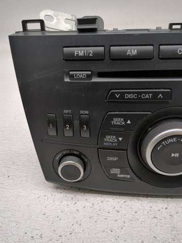 2011 Mazda 3 Radio AM FM Cd Player Receiver Replacement P/N:BBM5-66-AR0 Fits OEM Used Auto Parts