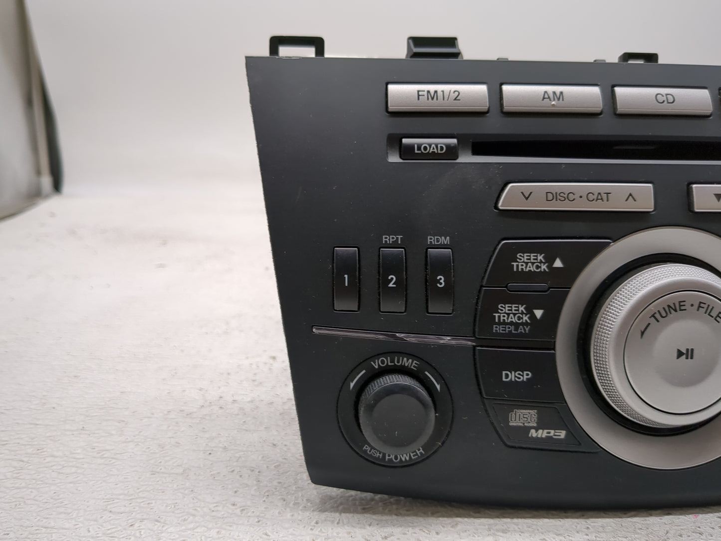 2011 Mazda 3 Radio AM FM Cd Player Receiver Replacement P/N:BBM5-66-AR0 Fits Fits 2010 2012 2013 2014 2015 OEM Used Auto Par