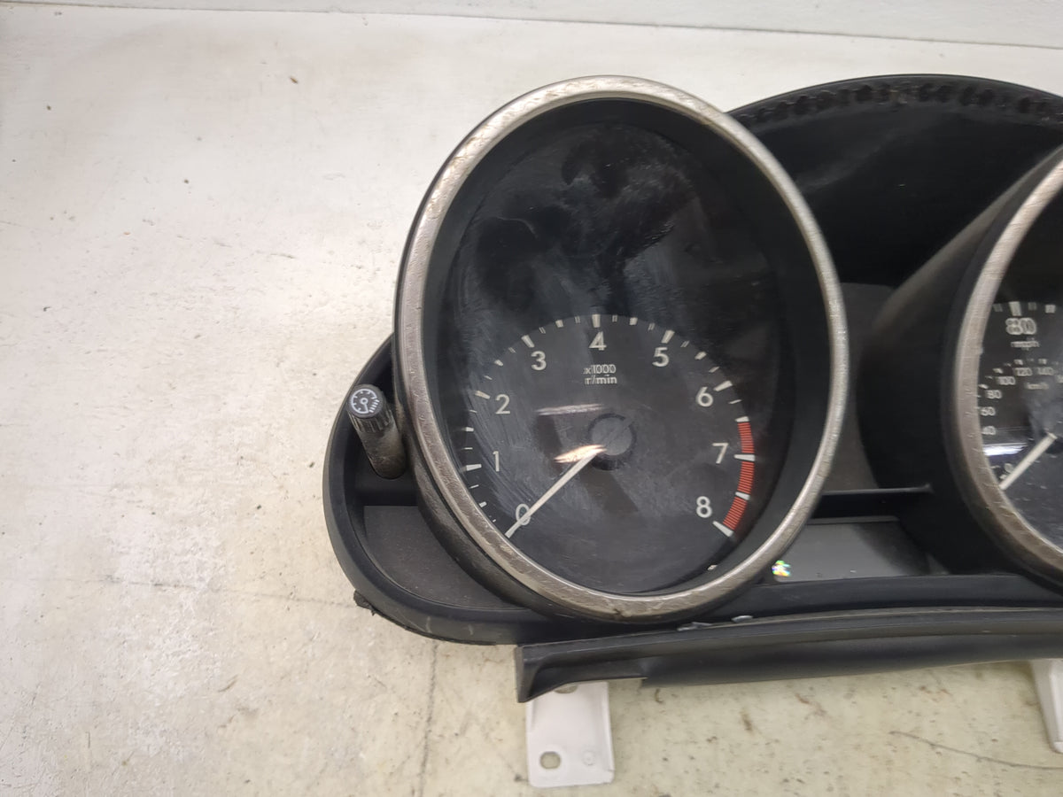 2011 Mazda 3 Instrument Cluster Speedometer Gauges P/N:BBM6 55 430 K9001 Miles: Fits OEM Used Auto Parts - Oemusedautoparts1