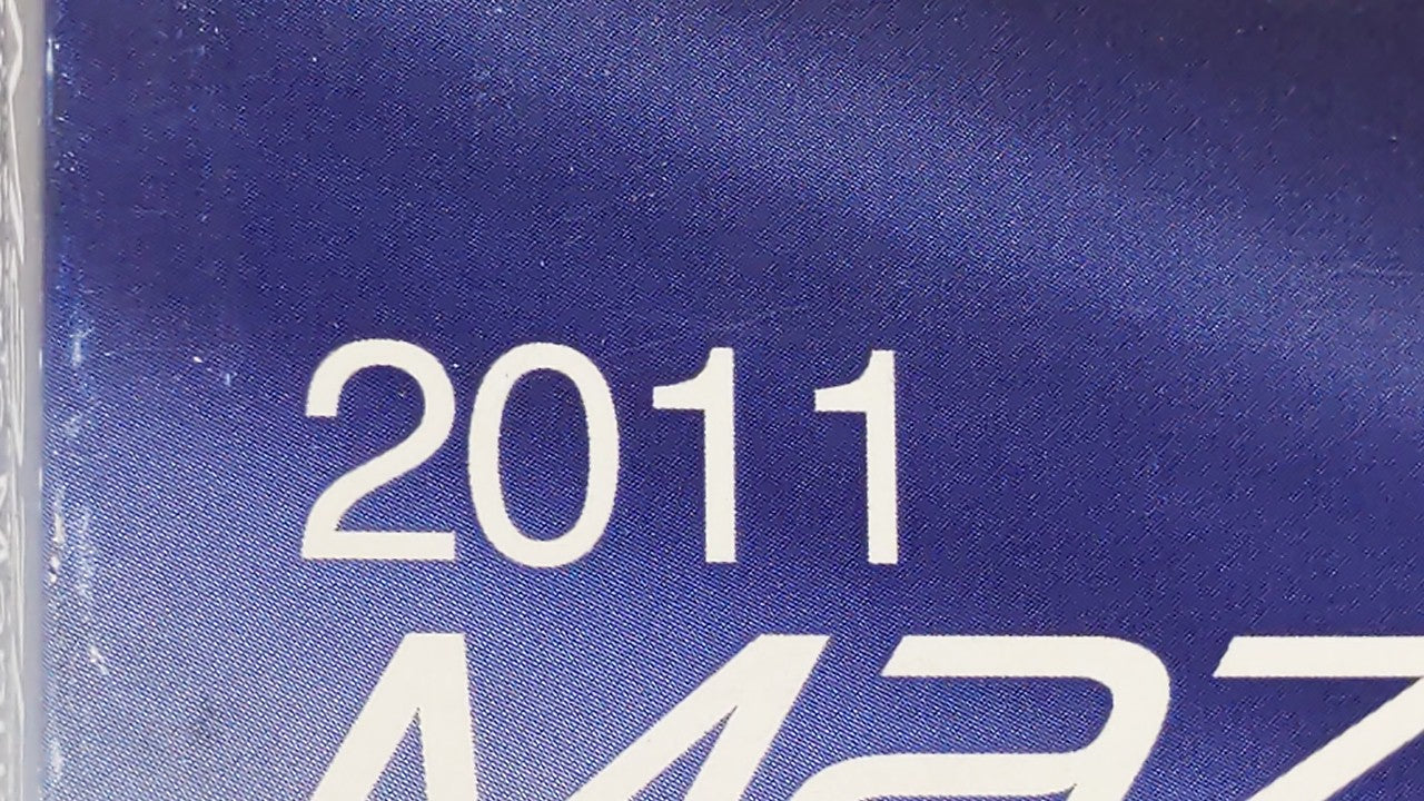 2011 Mazda 3 Owners Manual Book Guide OEM Used Auto Parts - Oemusedautoparts1.com