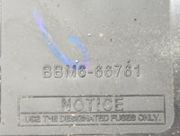 2011 Mazda 3 Fusebox Fuse Box Panel Relay Module P/N:BBM6-66791 Fits OEM Used Auto Parts - Oemusedautoparts1.com