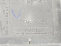 2011 Mazda 3 Fusebox Fuse Box Panel Relay Module P/N:BBM6-66761 Fits OEM Used Auto Parts - Oemusedautoparts1.com
