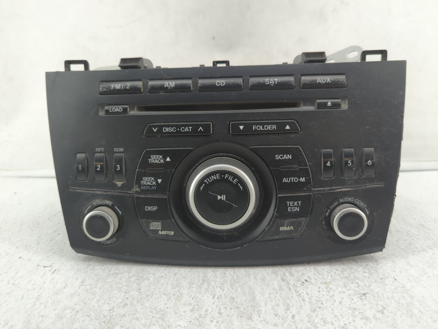 2011-2011 Mazda 3 Am Fm Cd Player Radio Receiver - Oemusedautoparts1.com