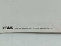 2011 Mazda 3 Owners Manual Book Guide OEM Used Auto Parts - Oemusedautoparts1.com