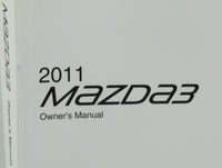 2011 Mazda 3 Owners Manual Book Guide OEM Used Auto Parts - Oemusedautoparts1.com
