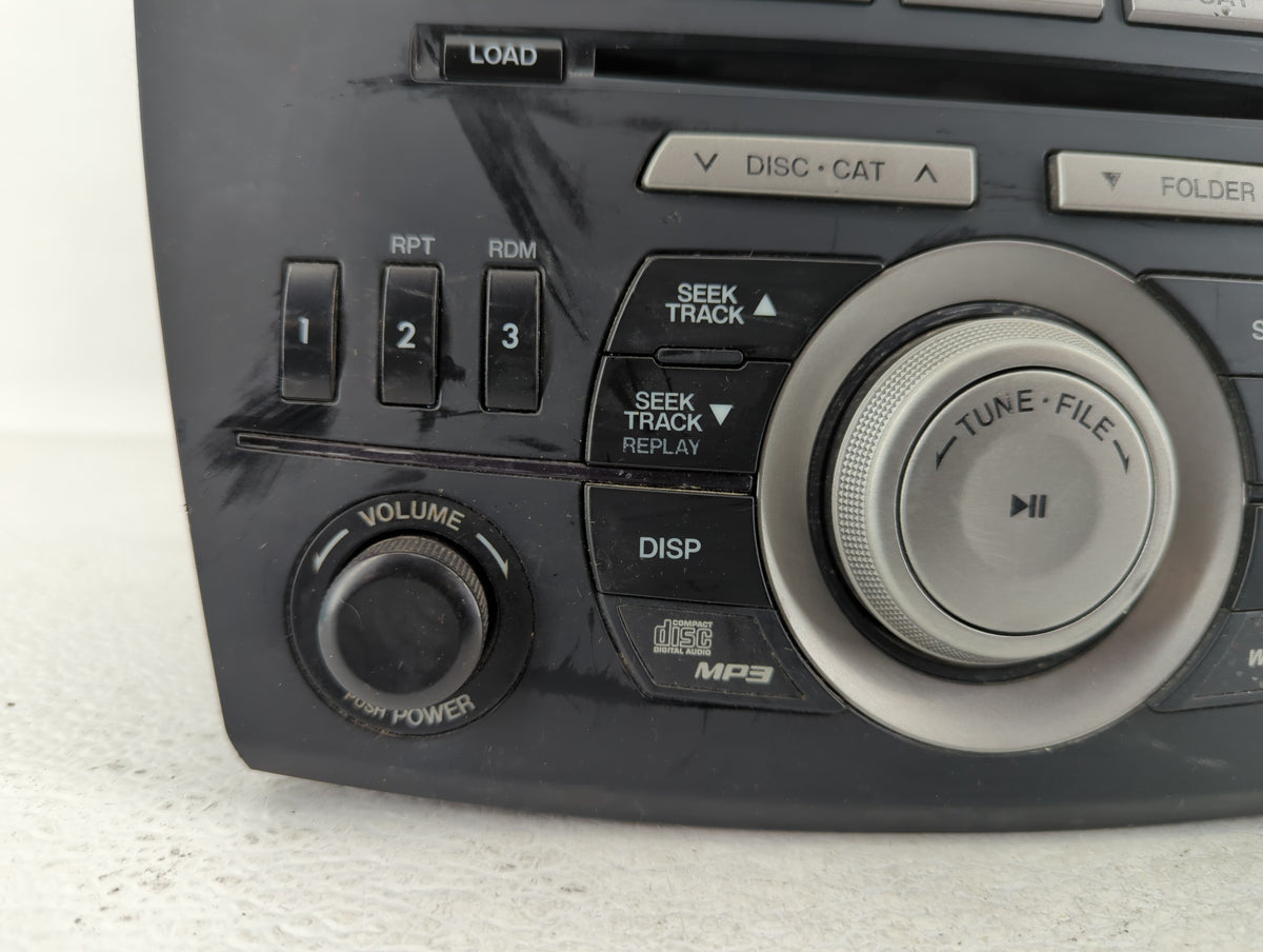 2011 Mazda 3 Radio AM FM Cd Player Receiver Replacement P/N:BBM5 66 AR0 Fits OEM Used Auto Parts - Oemusedautoparts1.com