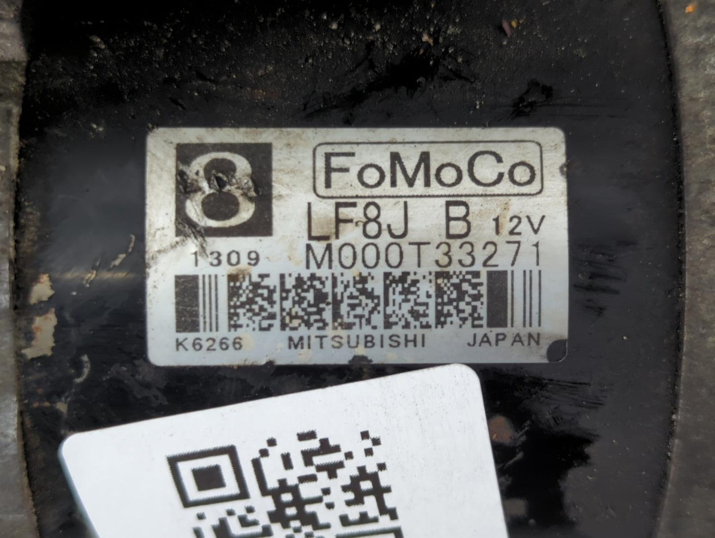 2010-2013 Mazda 3 Car Starter Motor Solenoid OEM P/N:M000T33271 Fits Fits 2010 2011 2012 2013 OEM Used Auto Parts - Oemuseda