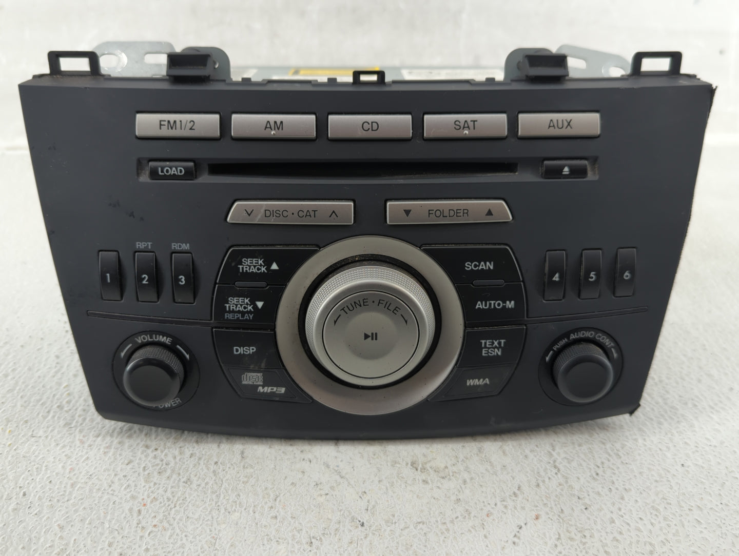 2011-2011 Mazda 3 Am Fm Cd Player Radio Receiver - Oemusedautoparts1.com