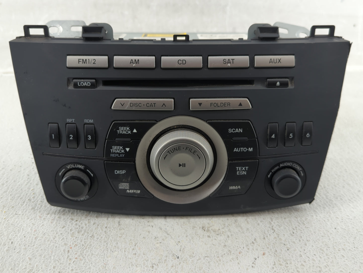 2011-2011 Mazda 3 Am Fm Cd Player Radio Receiver - Oemusedautoparts1.com
