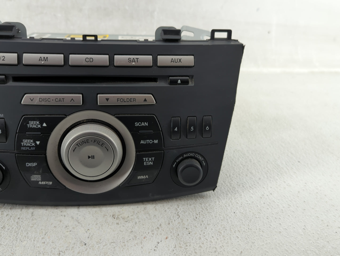 2011-2011 Mazda 3 Am Fm Cd Player Radio Receiver - Oemusedautoparts1.com
