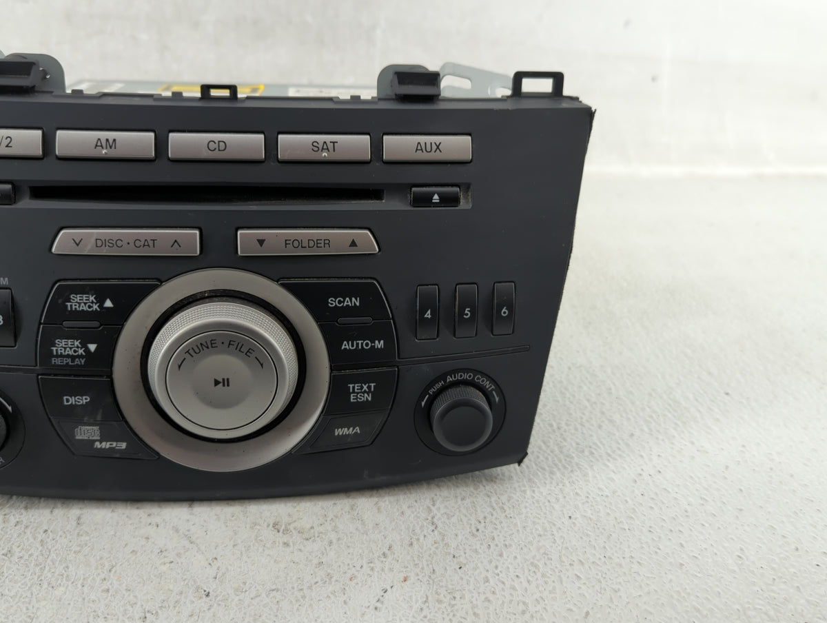 2011-2011 Mazda 3 Am Fm Cd Player Radio Receiver 539724 - Oemusedautoparts1.com