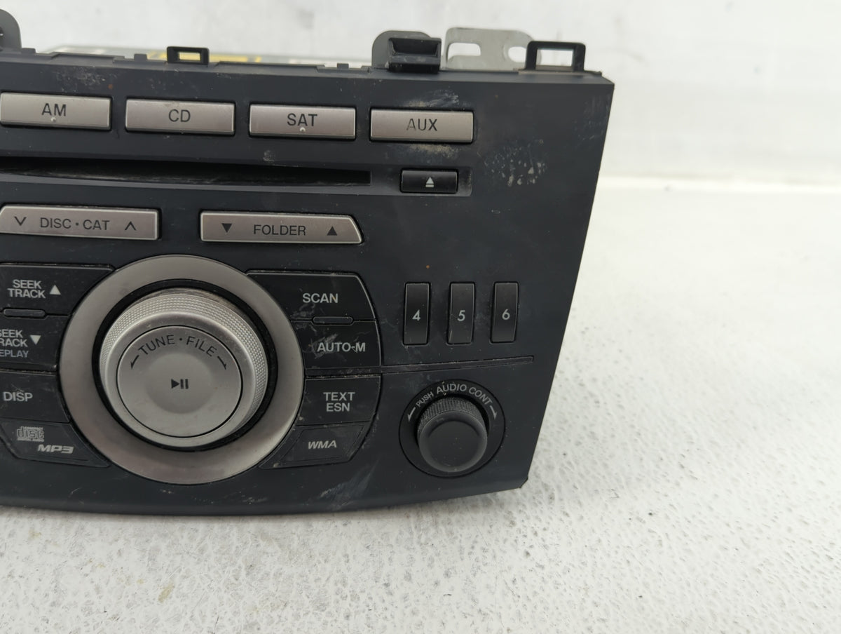2011-2011 Mazda 3 Am Fm Cd Player Radio Receiver 549013 - Oemusedautoparts1.com