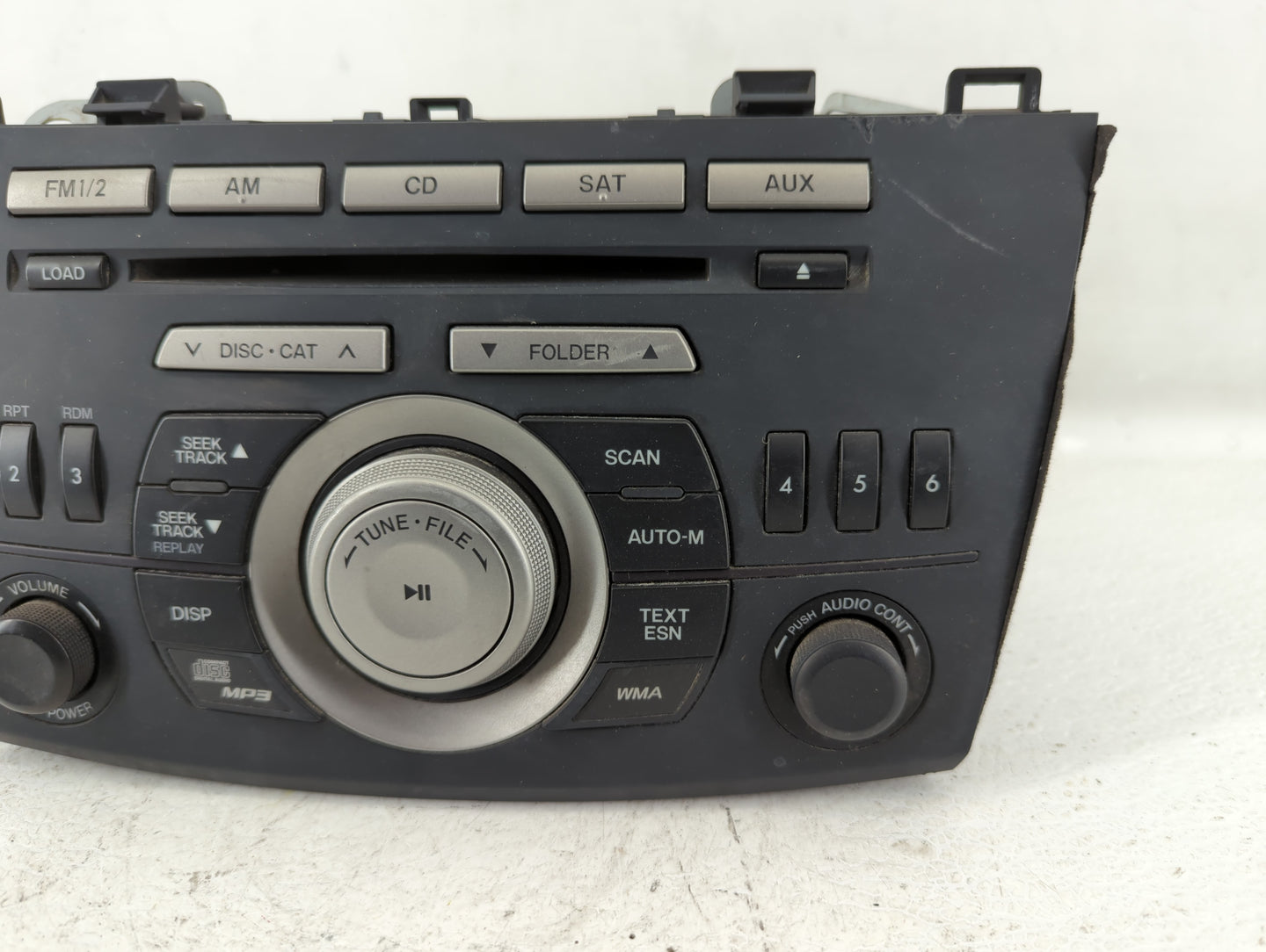 2011-2011 Mazda 3 Am Fm Cd Player Radio Receiver - Oemusedautoparts1.com