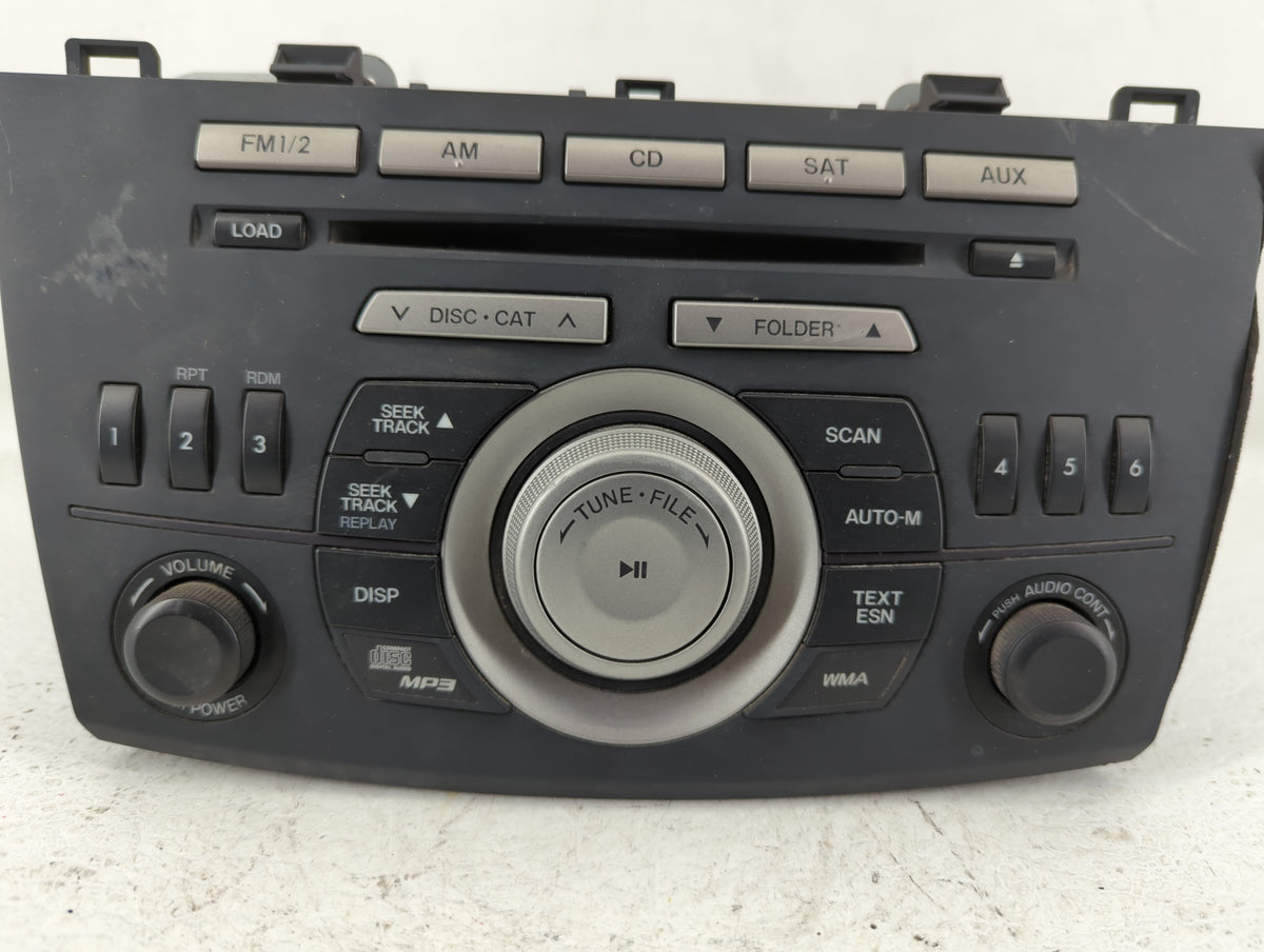 2011-2011 Mazda 3 Am Fm Cd Player Radio Receiver 549575 - Oemusedautoparts1.com