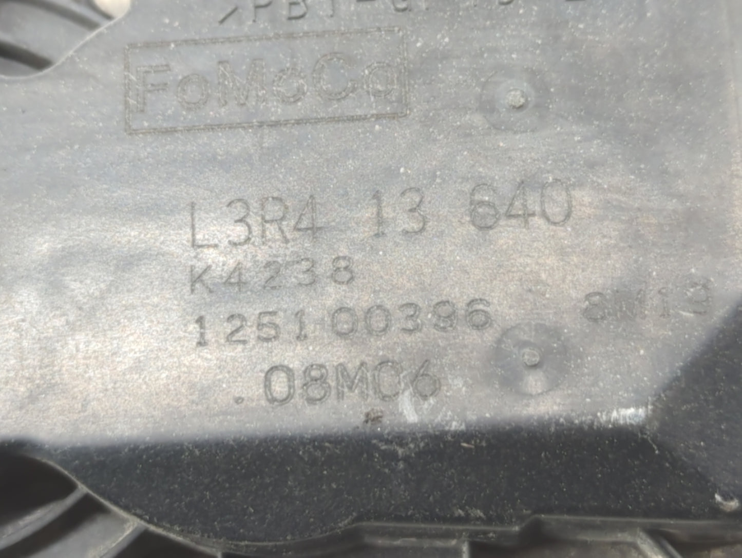 2006-2013 Mazda 3 Throttle Body P/N:L3R4 13 640 Fits Fits 2006 2007 2008 2009 2010 2011 2012 2013 OEM Used Auto Parts - Oemu