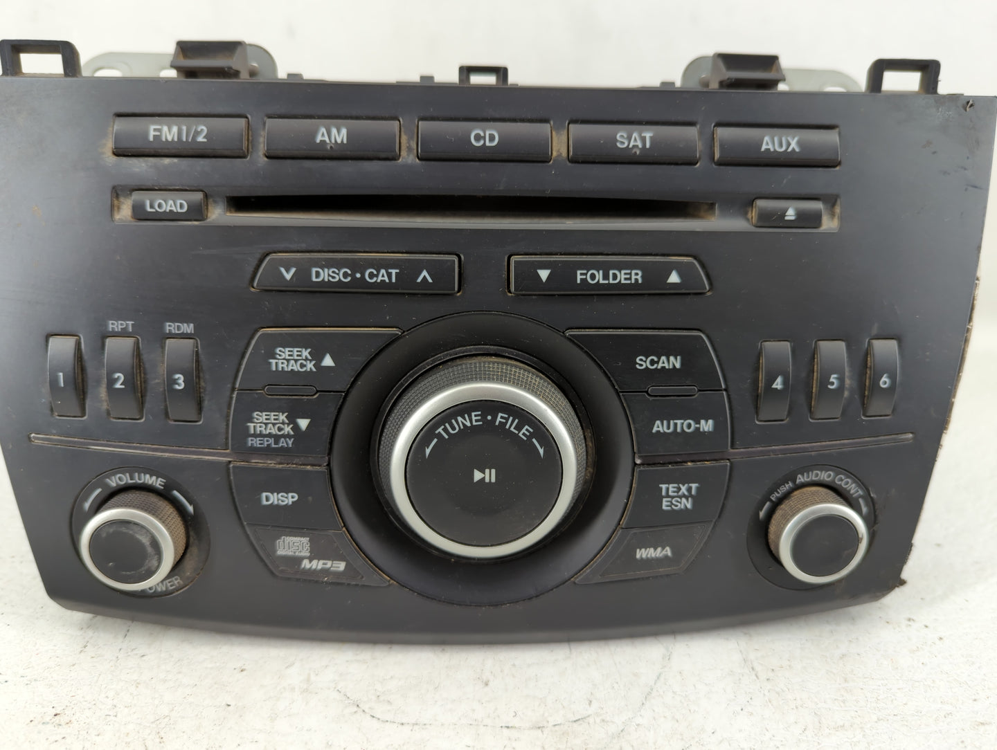 2011-2011 Mazda 3 Am Fm Cd Player Radio Receiver - Oemusedautoparts1.com