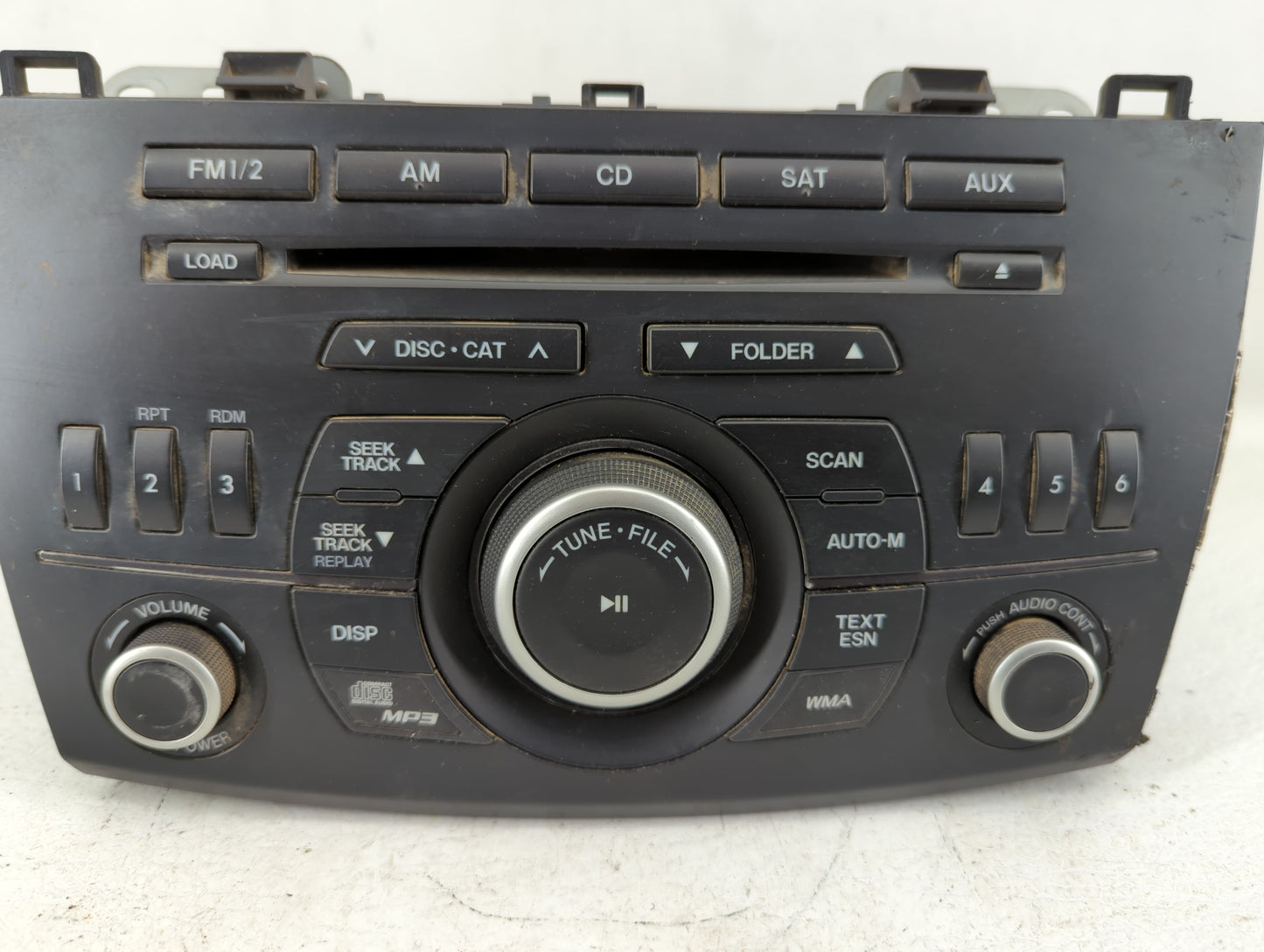 2011-2011 Mazda 3 Am Fm Cd Player Radio Receiver - Oemusedautoparts1.com