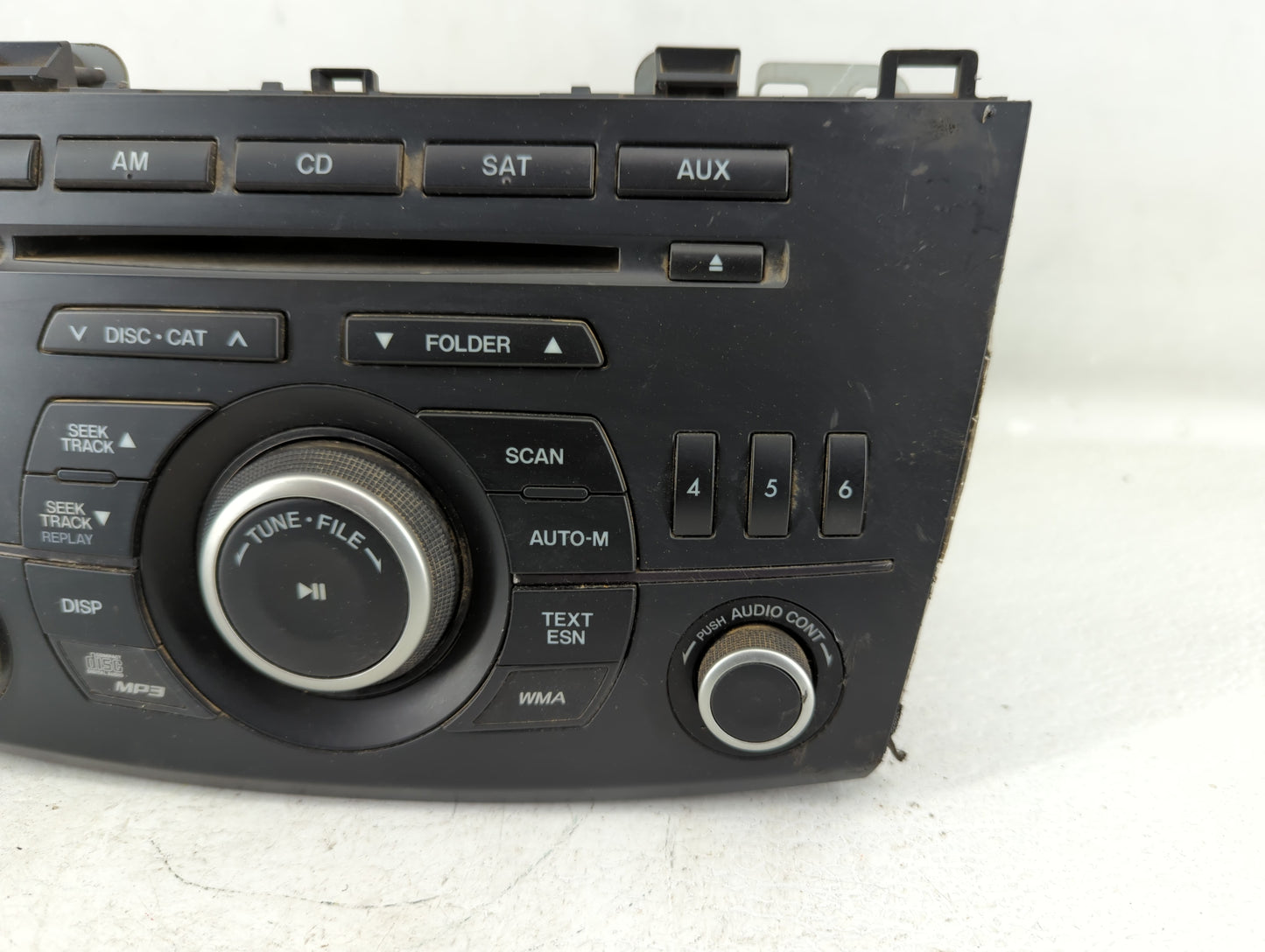 2011-2011 Mazda 3 Am Fm Cd Player Radio Receiver - Oemusedautoparts1.com