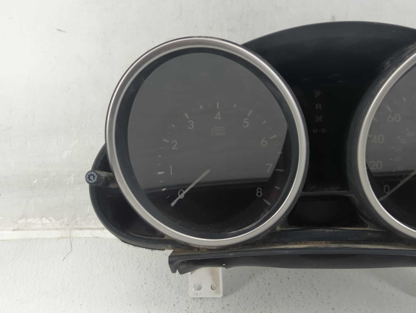 2011 Mazda 3 Instrument Cluster Speedometer Gauges P/N:BBM6 55 430 Fits OEM Used Auto Parts - Oemusedautoparts1.com