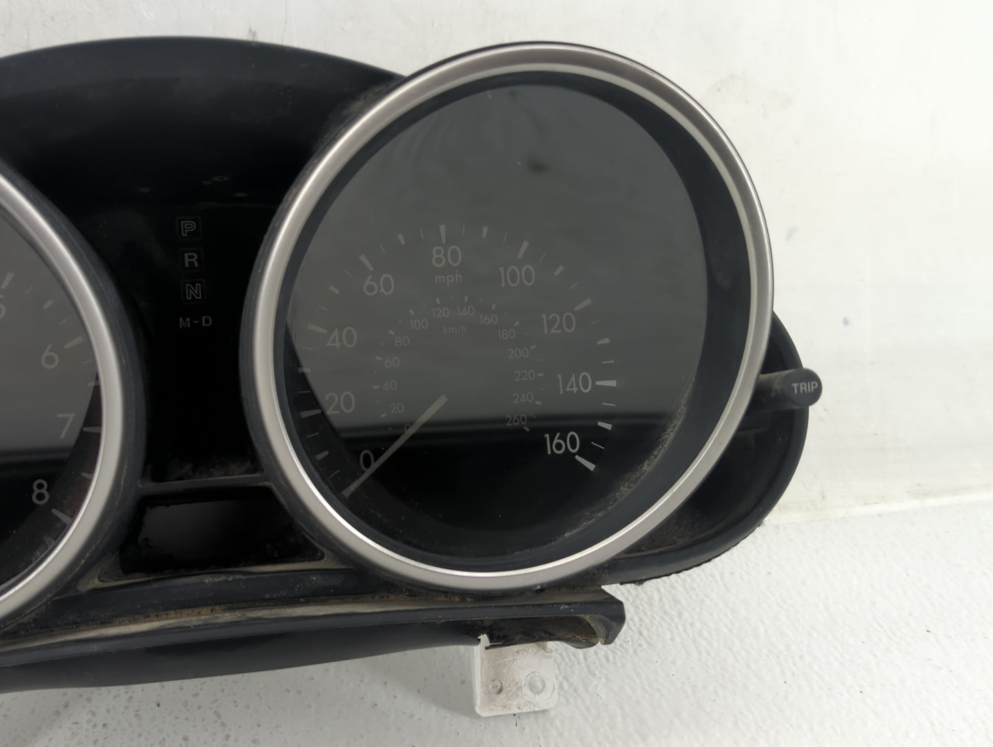 2011 Mazda 3 Instrument Cluster Speedometer Gauges P/N:BBM6 55 430 Fits OEM Used Auto Parts - Oemusedautoparts1.com