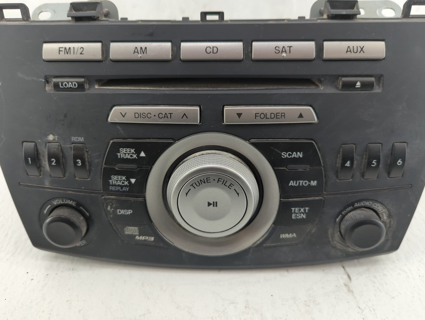 2011-2011 Mazda 3 Am Fm Cd Player Radio Receiver - Oemusedautoparts1.com