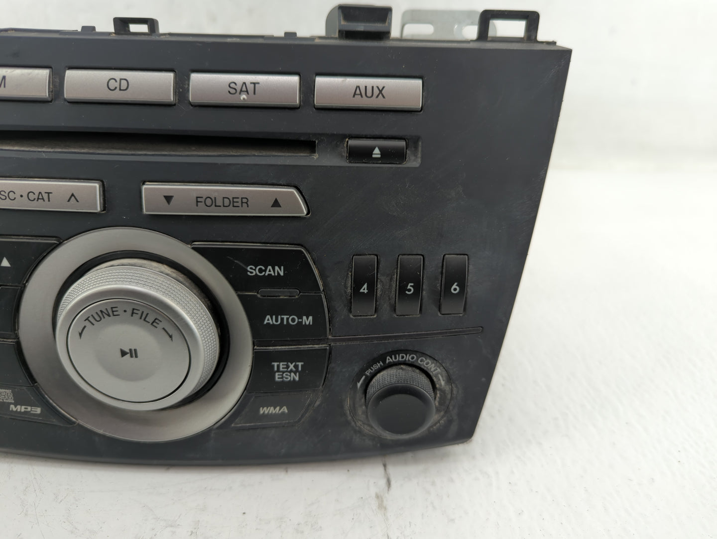 2011-2011 Mazda 3 Am Fm Cd Player Radio Receiver - Oemusedautoparts1.com
