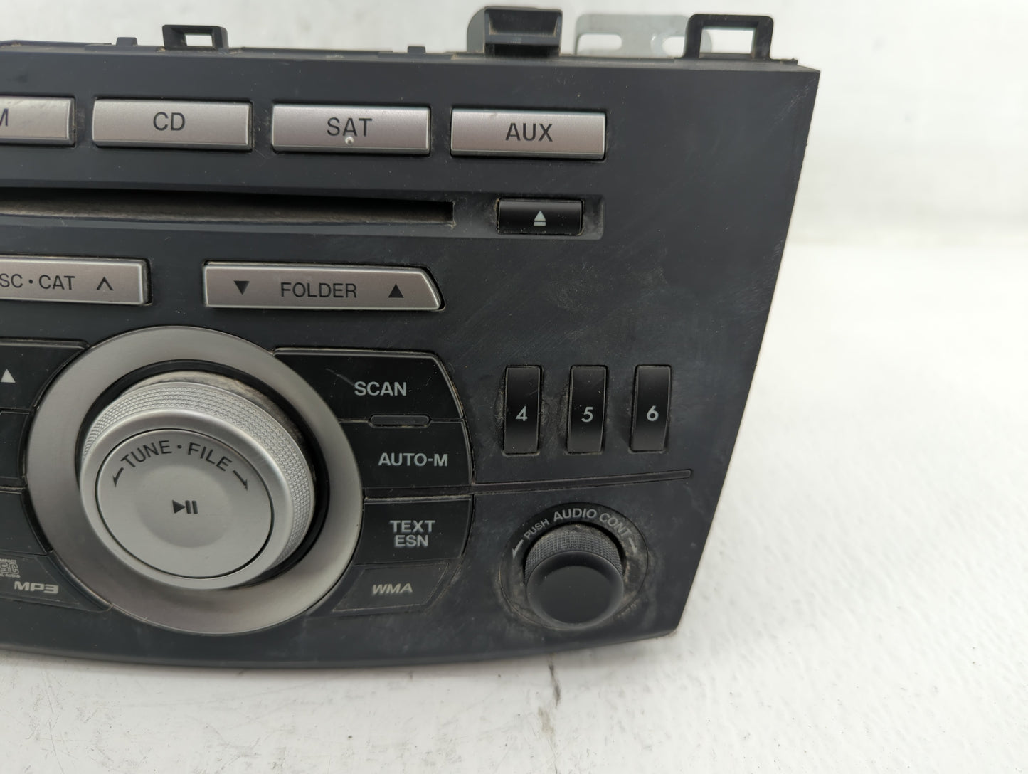 2011-2011 Mazda 3 Am Fm Cd Player Radio Receiver - Oemusedautoparts1.com
