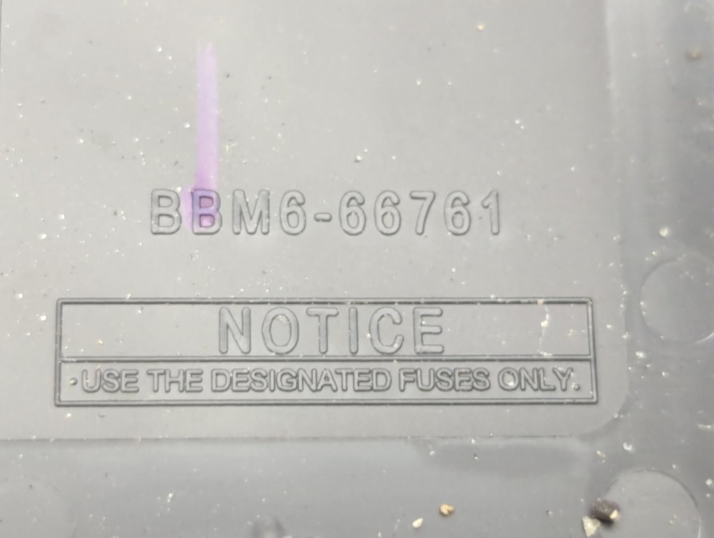 2011-2012 Mazda 3 Chassis Control Module Ccm Bcm Body Control Bbm6-66761 - Oemusedautoparts1.com