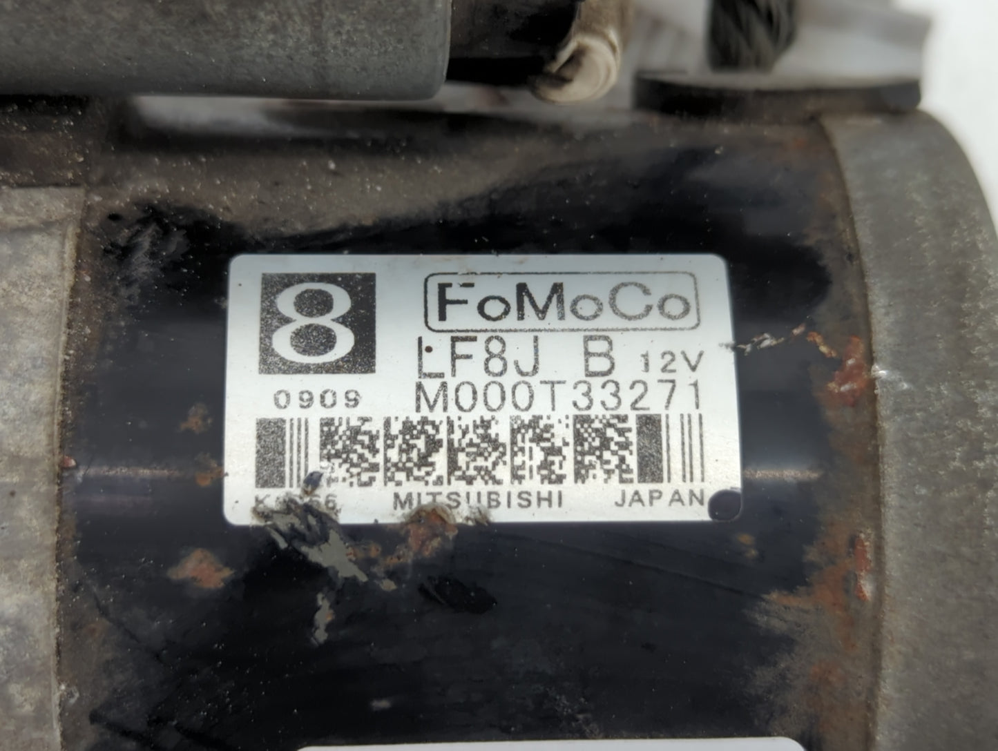 2010-2013 Mazda 3 Car Starter Motor Solenoid OEM P/N:M000T33271 Fits Fits 2010 2011 2012 2013 OEM Used Auto Parts - Oemuseda