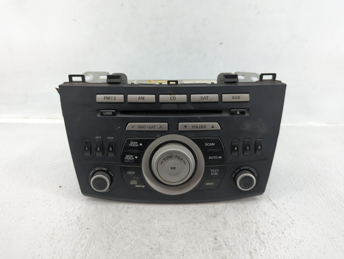 2011-2011 Mazda 3 Am Fm Cd Player Radio Receiver 590899 - Oemusedautoparts1.com