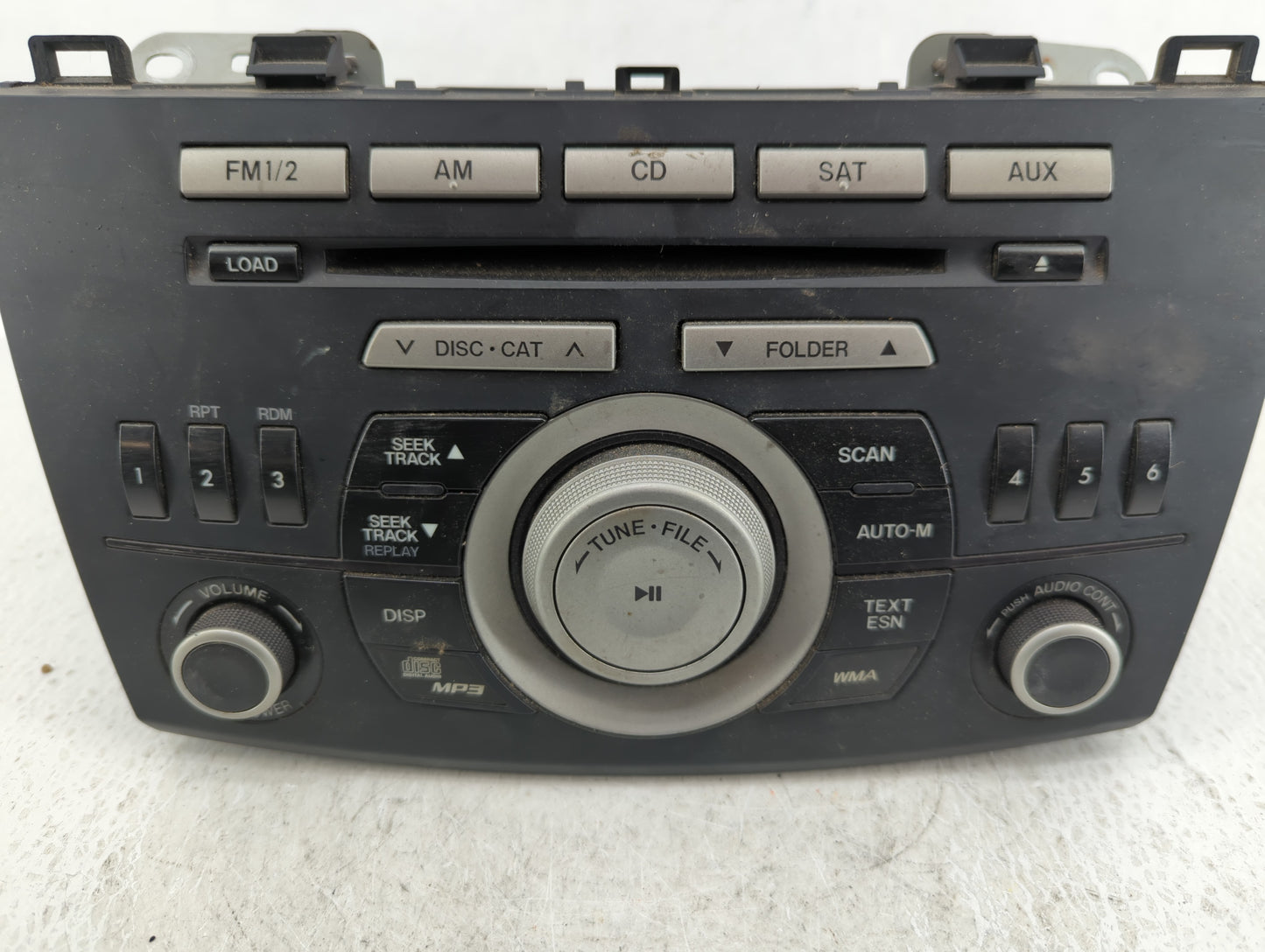 2011-2011 Mazda 3 Am Fm Cd Player Radio Receiver - Oemusedautoparts1.com