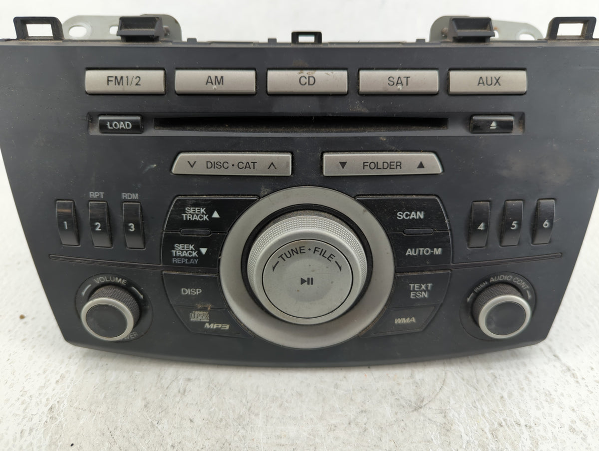2011-2011 Mazda 3 Am Fm Cd Player Radio Receiver 590899 - Oemusedautoparts1.com