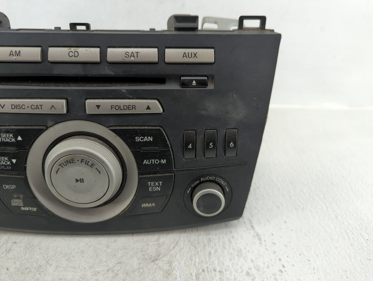 2011-2011 Mazda 3 Am Fm Cd Player Radio Receiver 590899 - Oemusedautoparts1.com