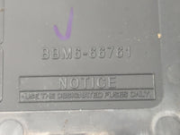 2011 Mazda 3 Fusebox Fuse Box Panel Relay Module P/N:BBM6-66761 Fits OEM Used Auto Parts - Oemusedautoparts1.com