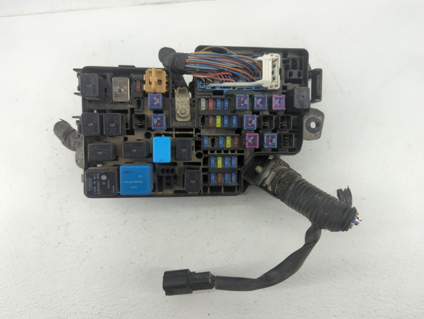 2011 Mazda 3 Fusebox Fuse Box Panel Relay Module P/N:BBM6-66761 Fits OEM Used Auto Parts - Oemusedautoparts1.com