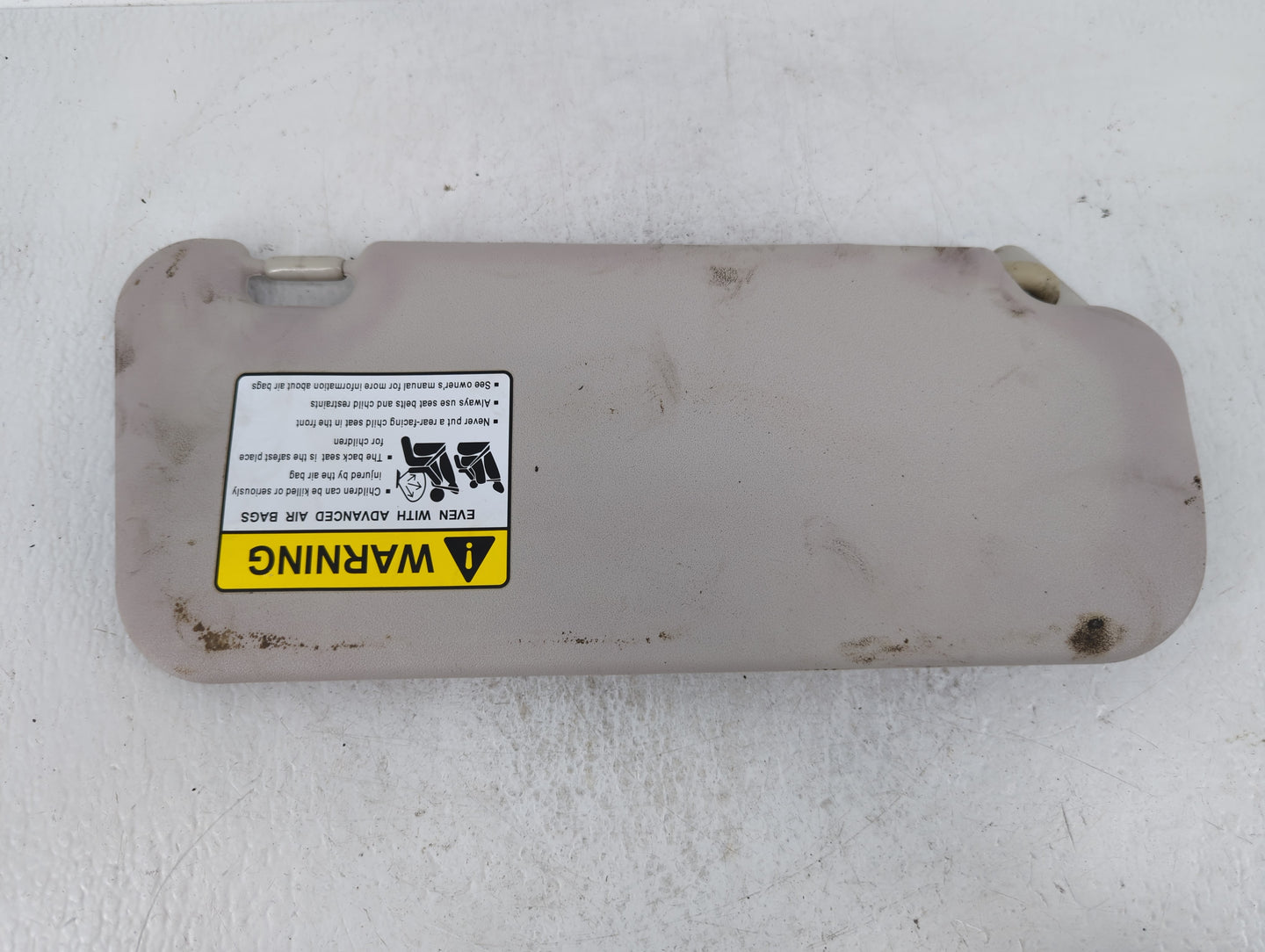 2010-2013 Mazda 3 Sun Visor Shade Replacement Passenger Right Mirror Fits Fits 2010 2011 2012 2013 OEM Used Auto Parts - Oem