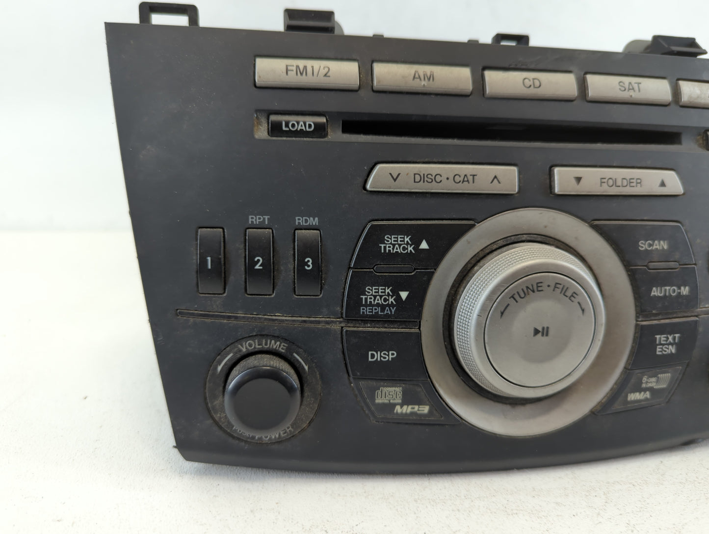 2011-2011 Mazda 3 Am Fm Cd Player Radio Receiver - Oemusedautoparts1.com
