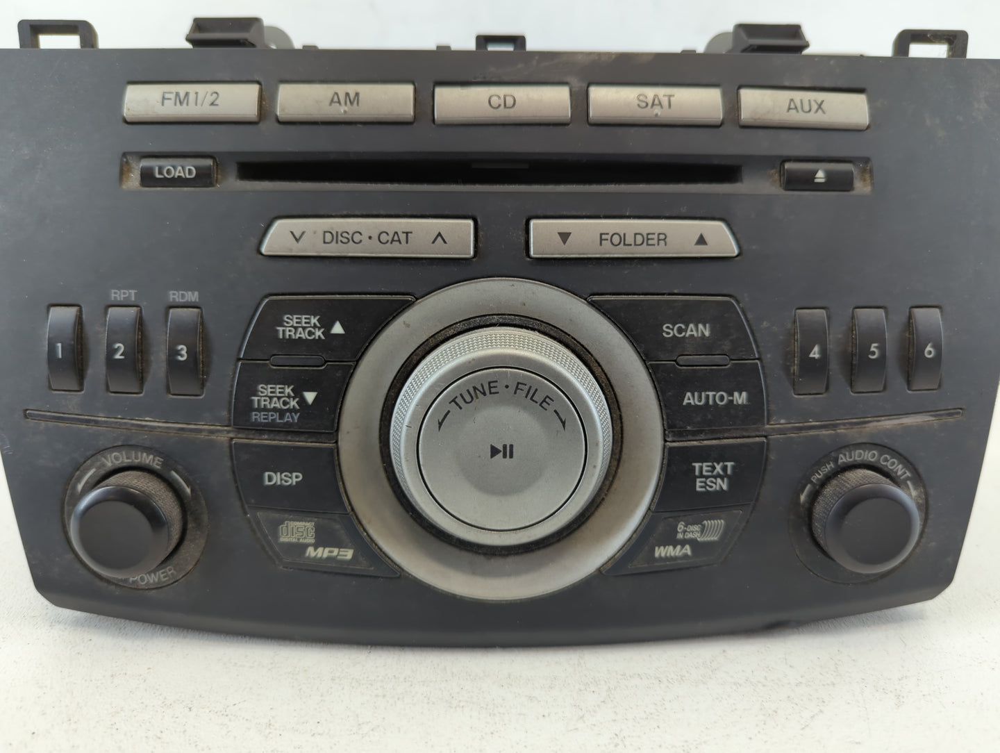 2011-2011 Mazda 3 Am Fm Cd Player Radio Receiver - Oemusedautoparts1.com