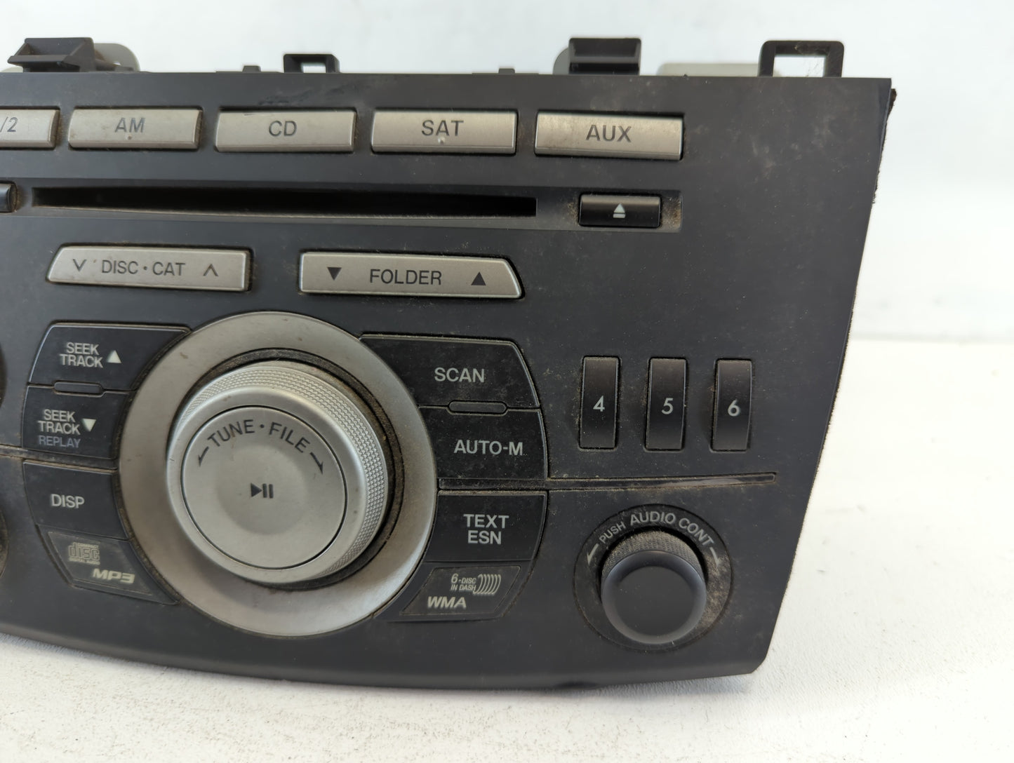 2011-2011 Mazda 3 Am Fm Cd Player Radio Receiver - Oemusedautoparts1.com