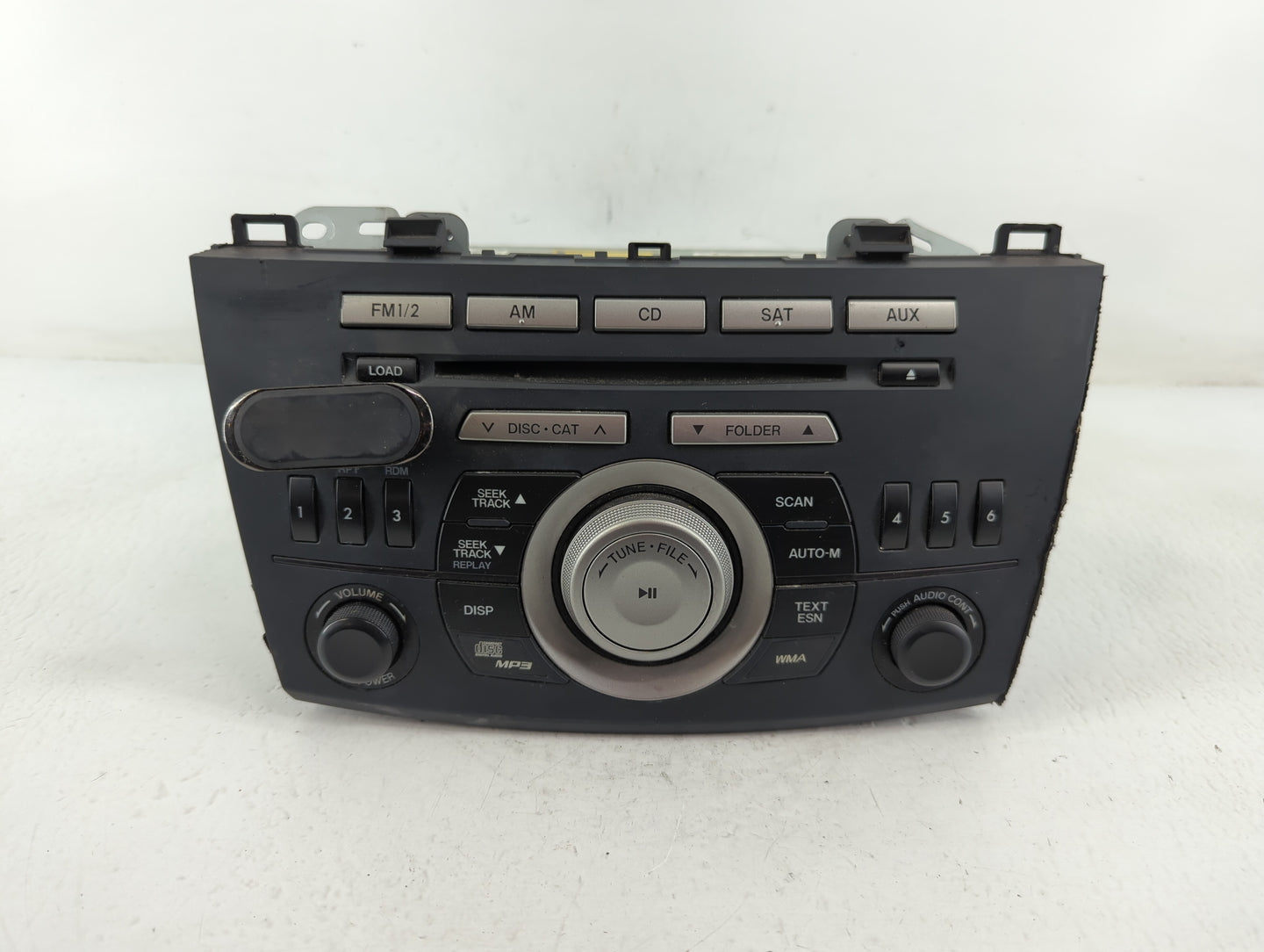 2011 Mazda 3 Radio AM FM Cd Player Receiver Replacement P/N:14792746 Fits OEM Used Auto Parts - Oemusedautoparts1.com
