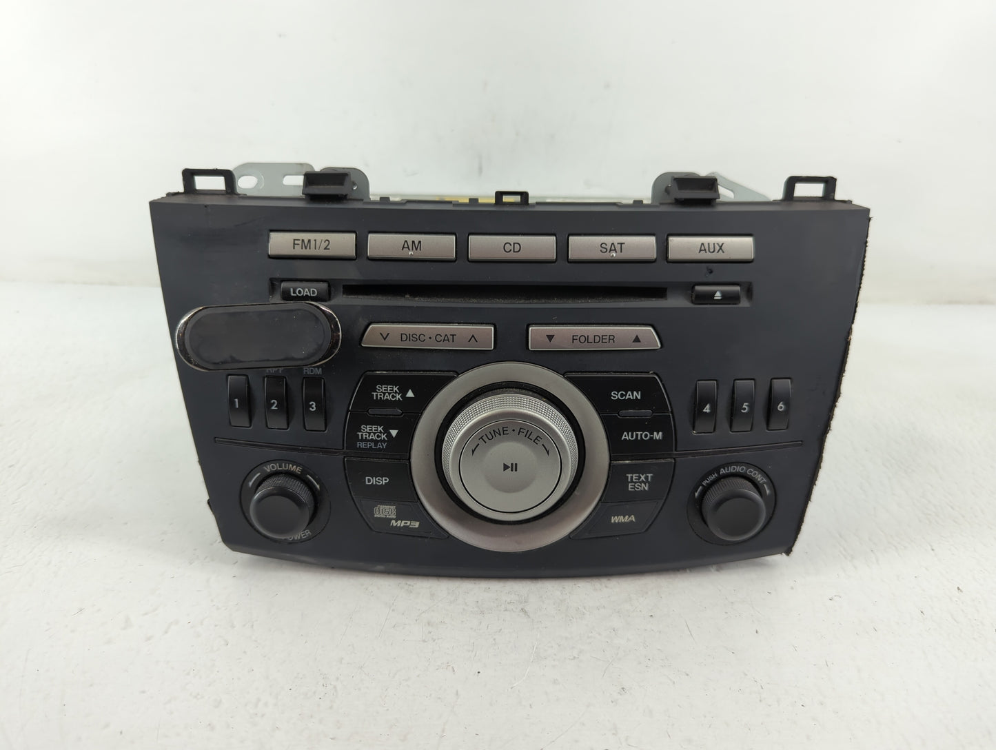 2011 Mazda 3 Radio AM FM Cd Player Receiver Replacement P/N:14792746 Fits OEM Used Auto Parts - Oemusedautoparts1.com