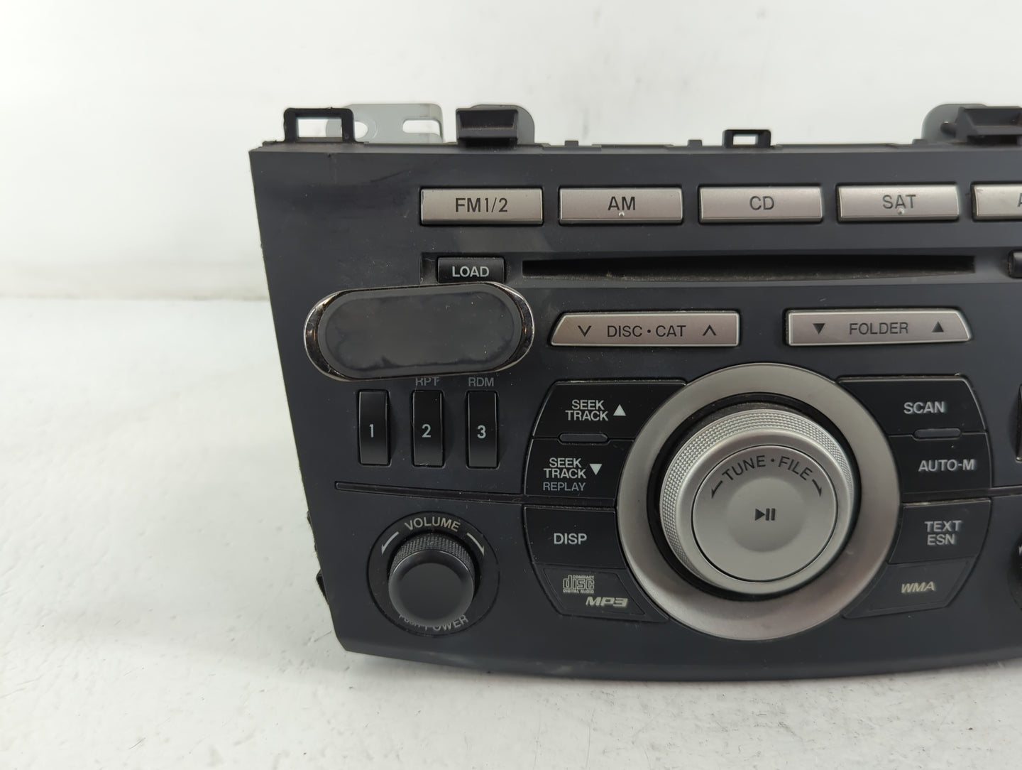 2011 Mazda 3 Radio AM FM Cd Player Receiver Replacement P/N:14792746 Fits OEM Used Auto Parts - Oemusedautoparts1.com