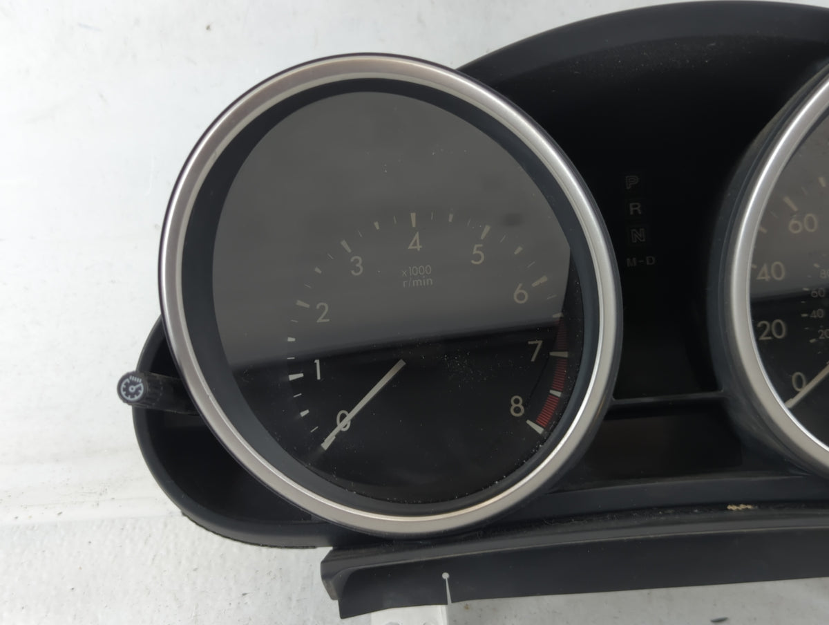2010-2011 Mazda 3 Instrument Cluster Speedometer Gauges P/N:BBM6 55 430 Miles: Fits Fits 2010 2011 OEM Used Auto Parts - Oem
