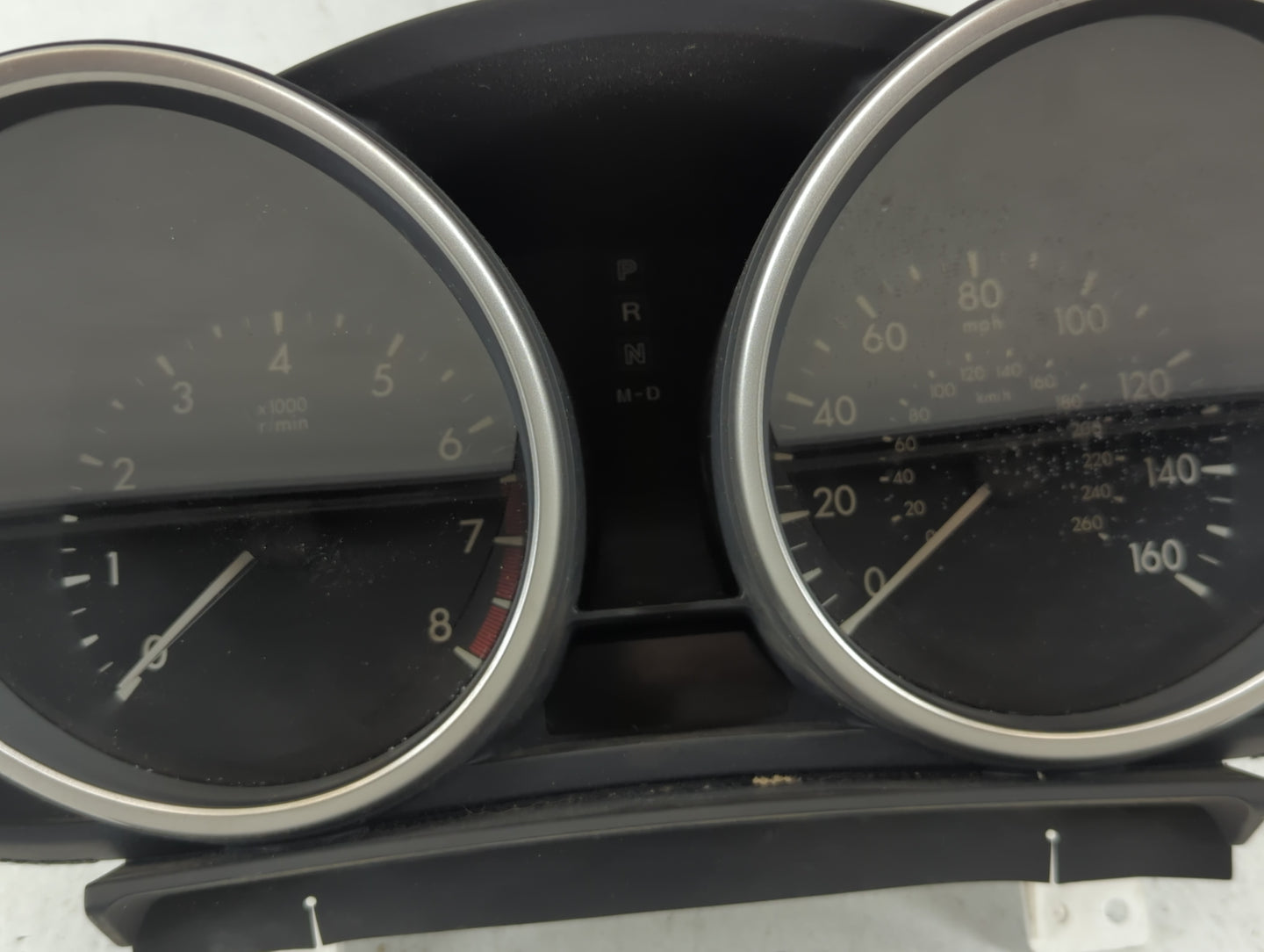 2010-2011 Mazda 3 Instrument Cluster Speedometer Gauges P/N:BBM6 55 430 Fits Fits 2010 2011 OEM Used Auto Parts - Oemusedaut