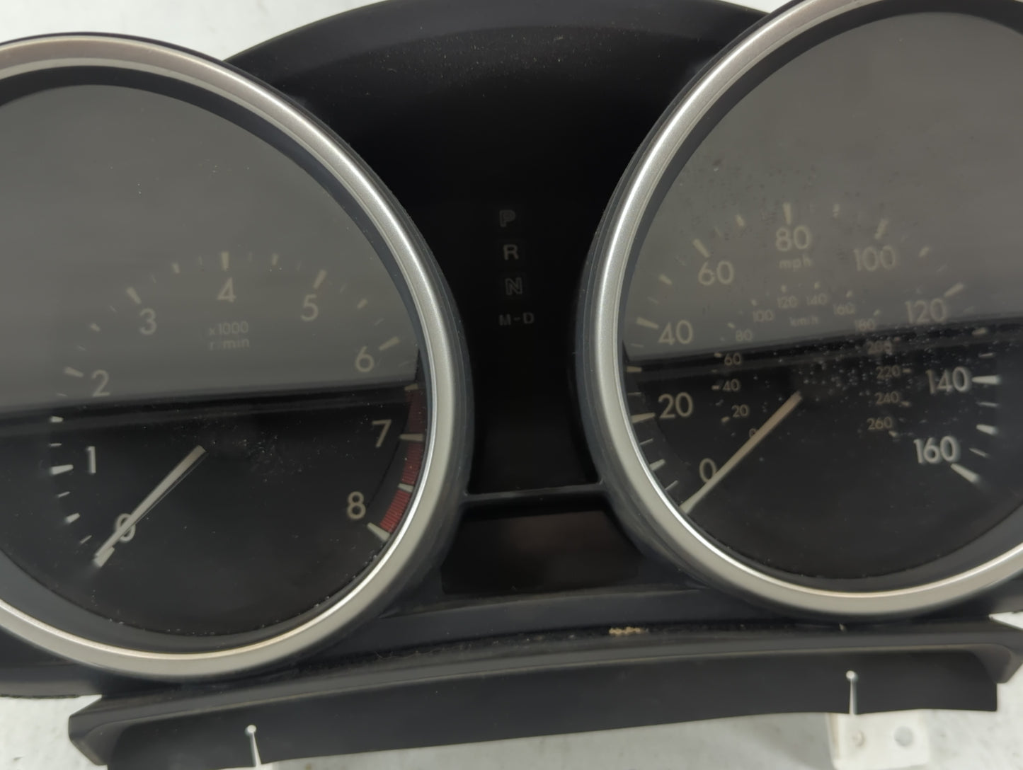 2010-2011 Mazda 3 Instrument Cluster Speedometer Gauges P/N:BBM6 55 430 Fits Fits 2010 2011 OEM Used Auto Parts - Oemusedaut